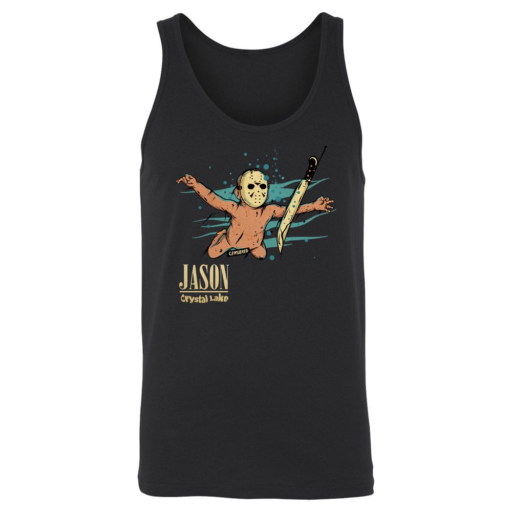 Unisex Jersey Tank - BRA2LKQX - Black - 1