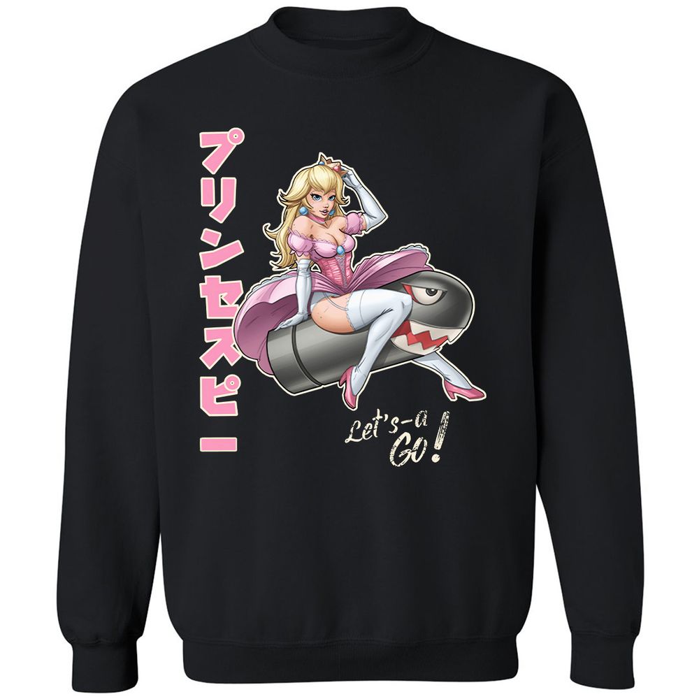 Classic Unisex Sweatshirt - GVA6DRWJ - Black - 1