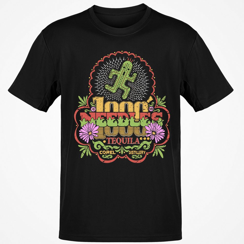 Classic Unisex T-Shirt - F7T9BBK7 - Black - 1
