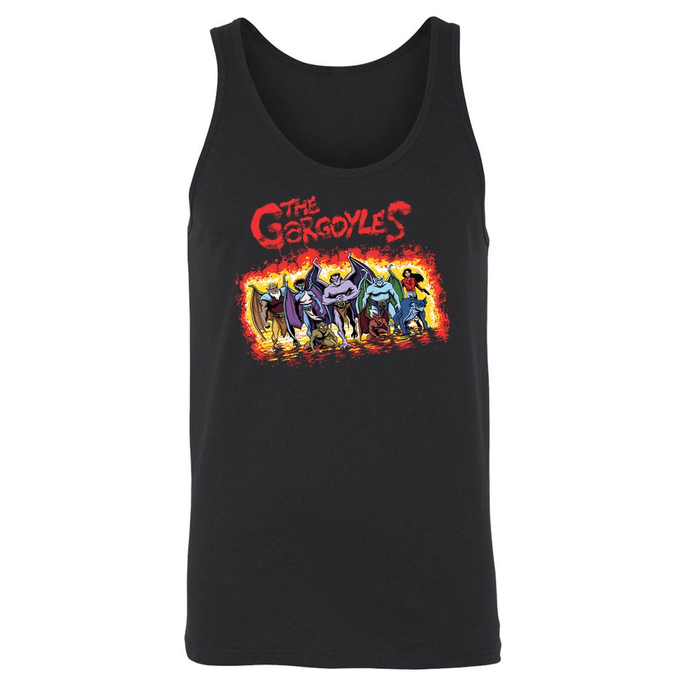 Unisex Jersey Tank - BKEJSJNC - Black - 1