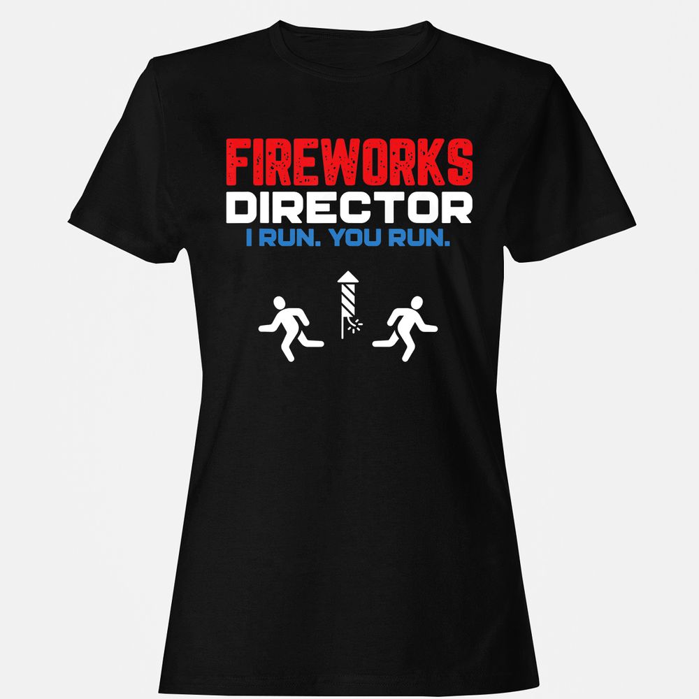 Women's T-Shirt - FU4KUHHQ - Black - 1