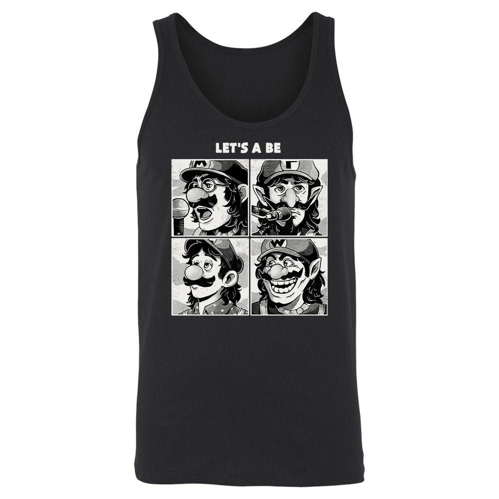 Unisex Jersey Tank - 3RKFF5QQ - Black - 1