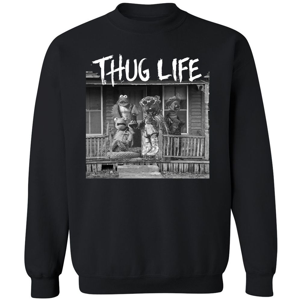 Classic Unisex Sweatshirt - 5UGBUTGV - Black - 1