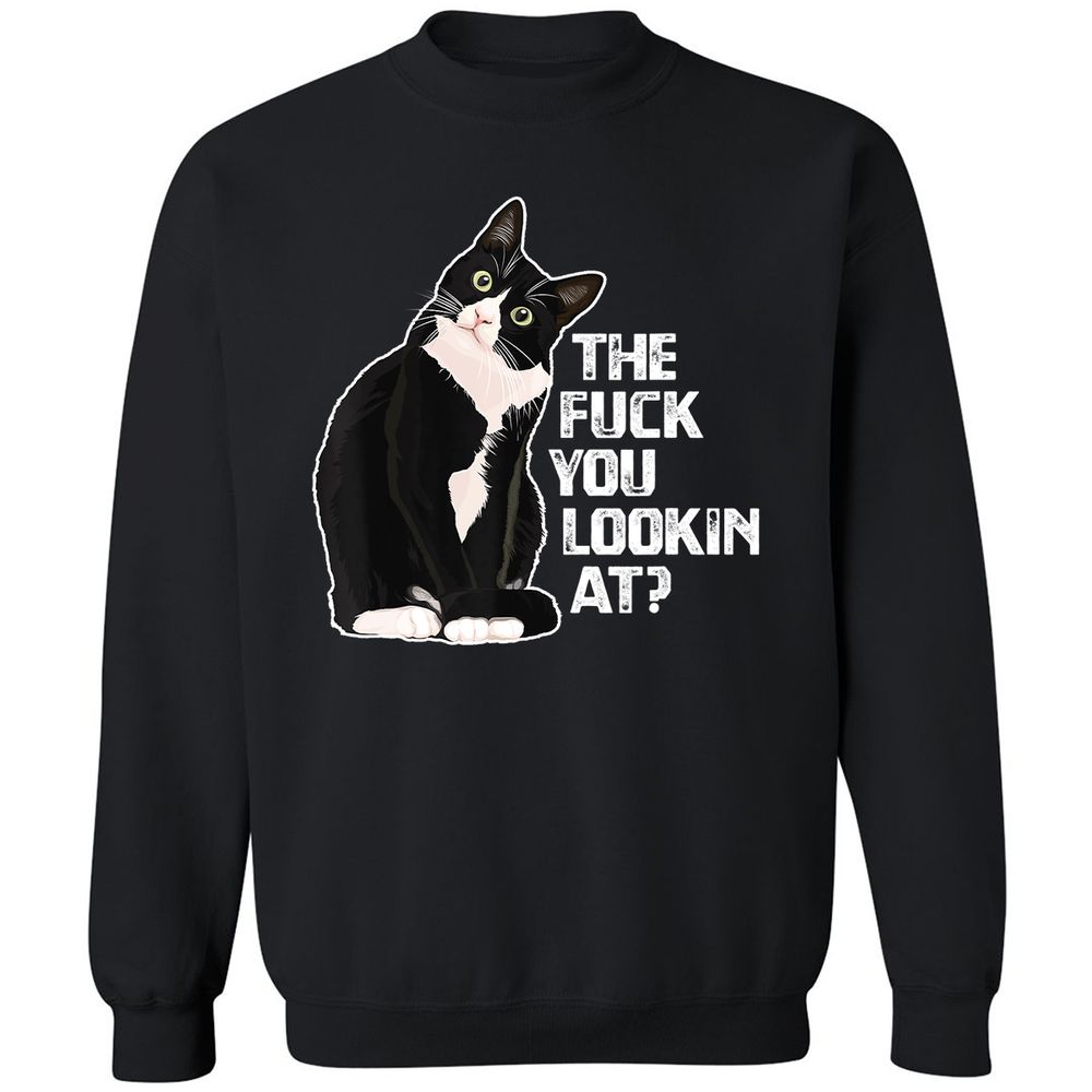 Classic Unisex Sweatshirt - WZTSX7R6 - Black - 1