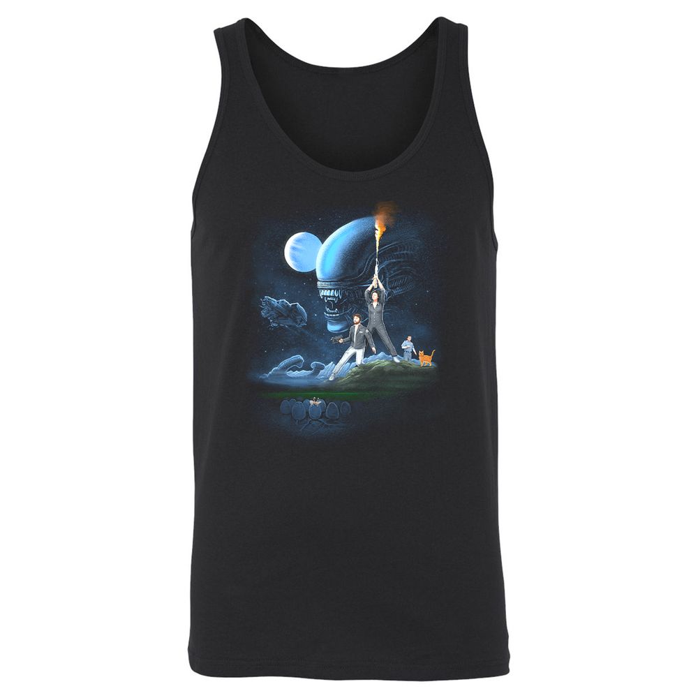 Unisex Jersey Tank - 3CA7MP8K - Black - 1