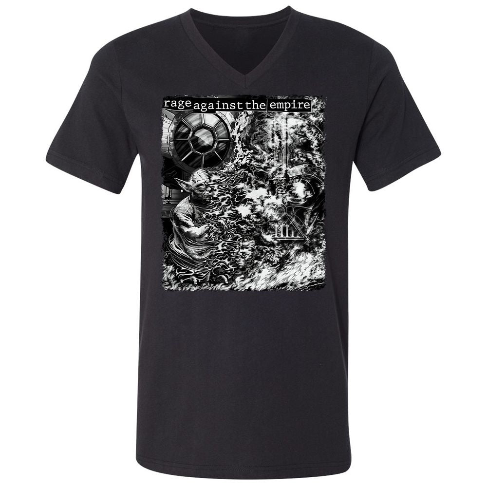 Unisex V-Neck T-Shirt - UG962FCK - Black - 1