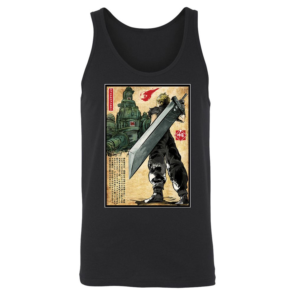 Unisex Jersey Tank - 88MTZNN5 - Black - 1