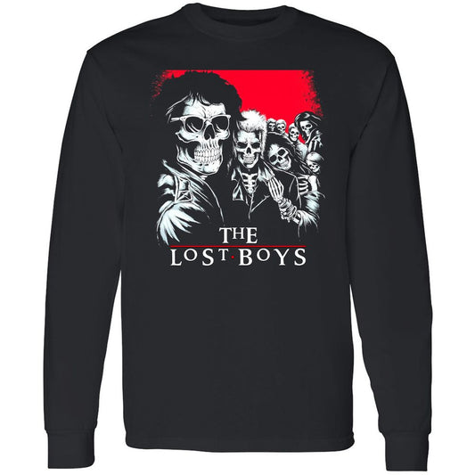 Long Sleeve T-Shirt - QAPFCEPJ - Black - 1