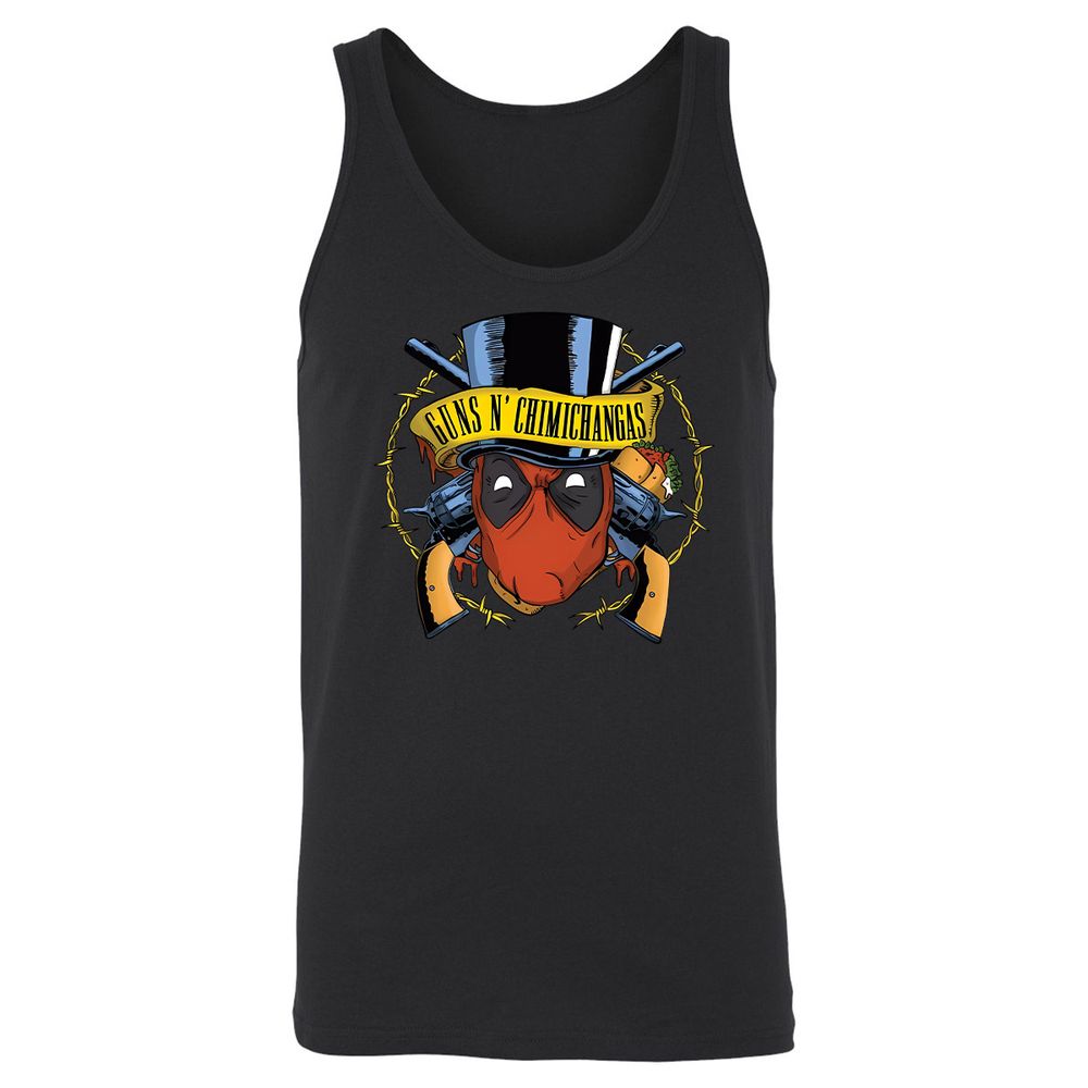 Unisex Jersey Tank - LDQHYDDB - Black - 1