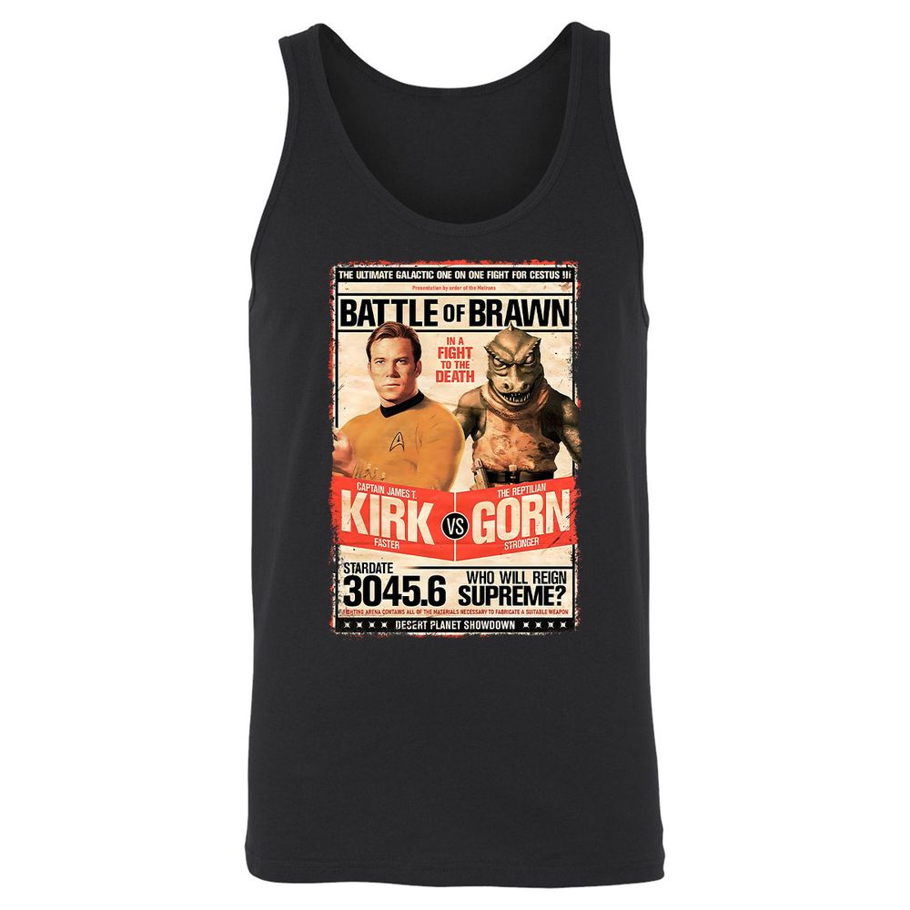 Unisex Jersey Tank - E1WYJTKX - Black - 1