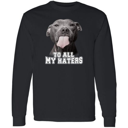 Long Sleeve T-Shirt - M6RDL818 - Black - 1