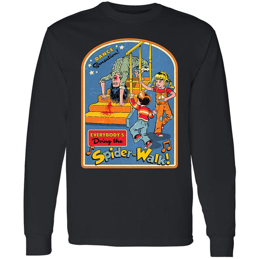 Long Sleeve T-Shirt - YZKD8JQT - Black - 1