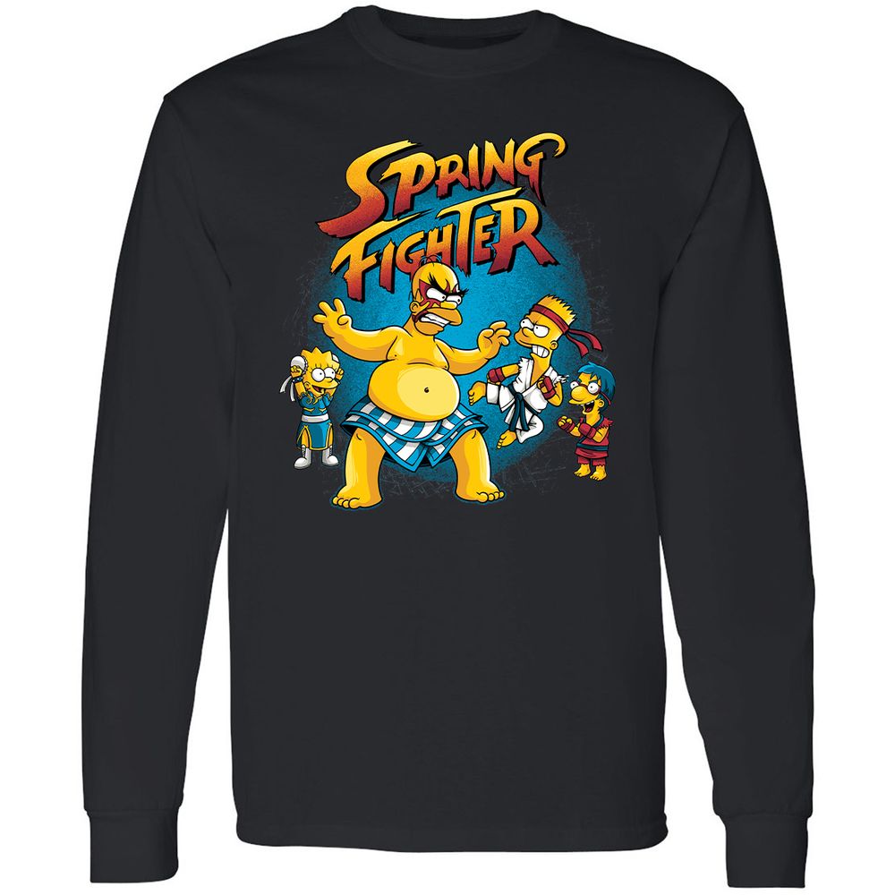 Long Sleeve T-Shirt - LXHBHMV4 - Black - 1