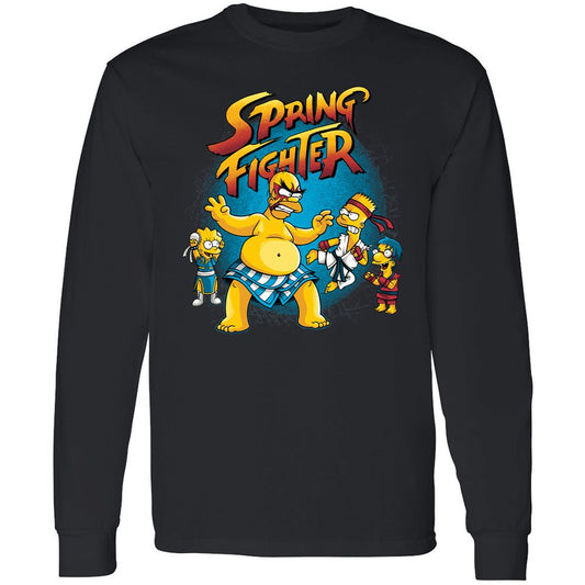 Long Sleeve T-Shirt - LXHBHMV4 - Black - 1