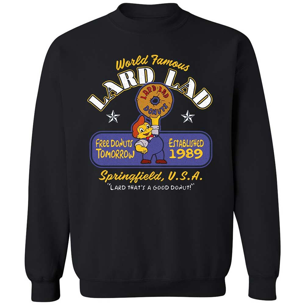 Classic Unisex Sweatshirt - 5YHQ458S - Black - 1