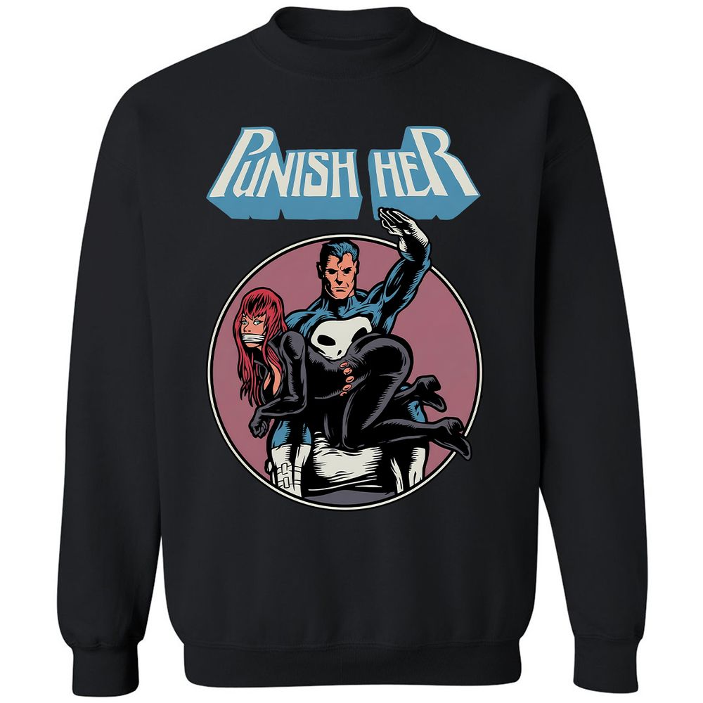 Classic Unisex Sweatshirt - CVKY6Q3D - Black - 1