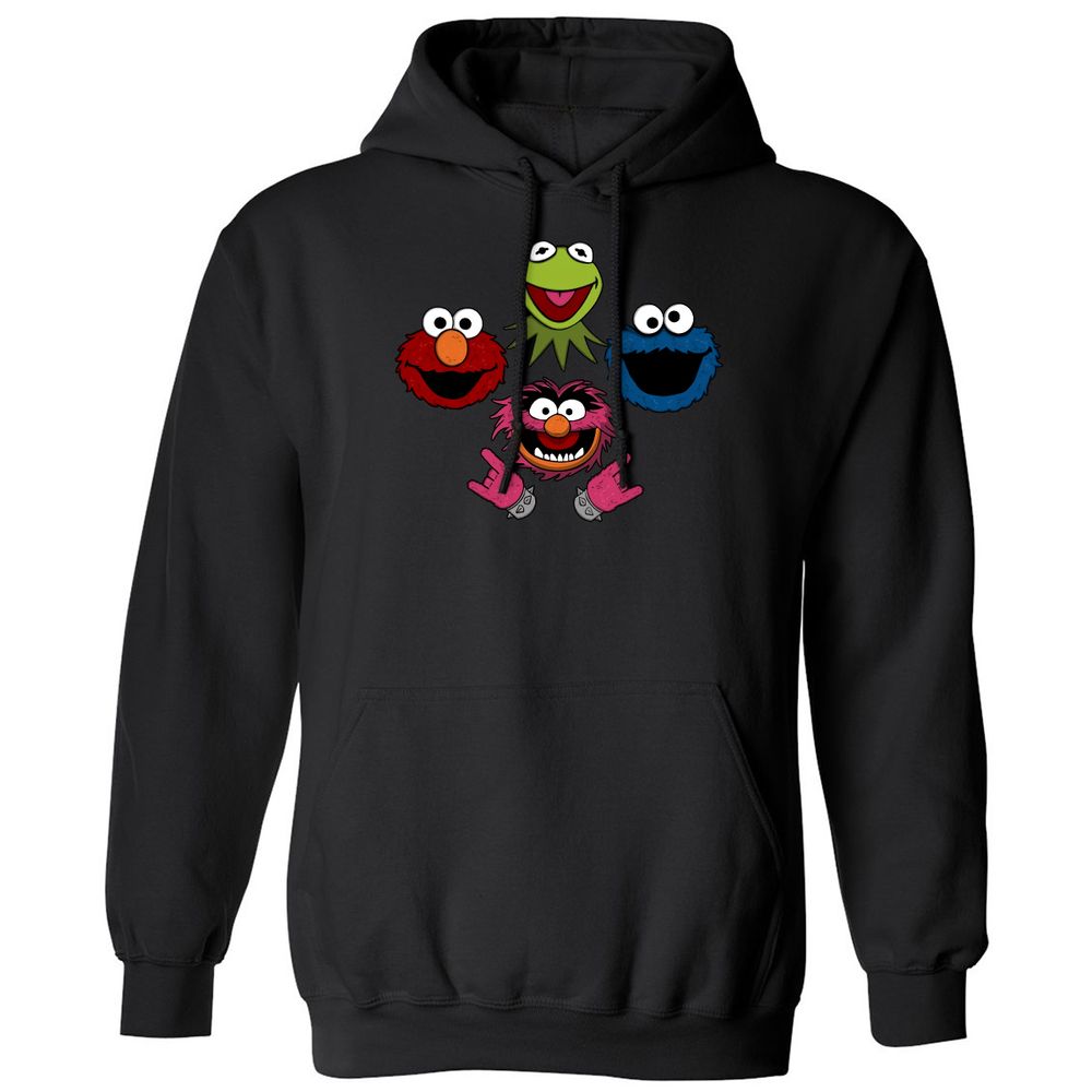 Classic Unisex Hoodie - NHUH2DU8 - Black - 1