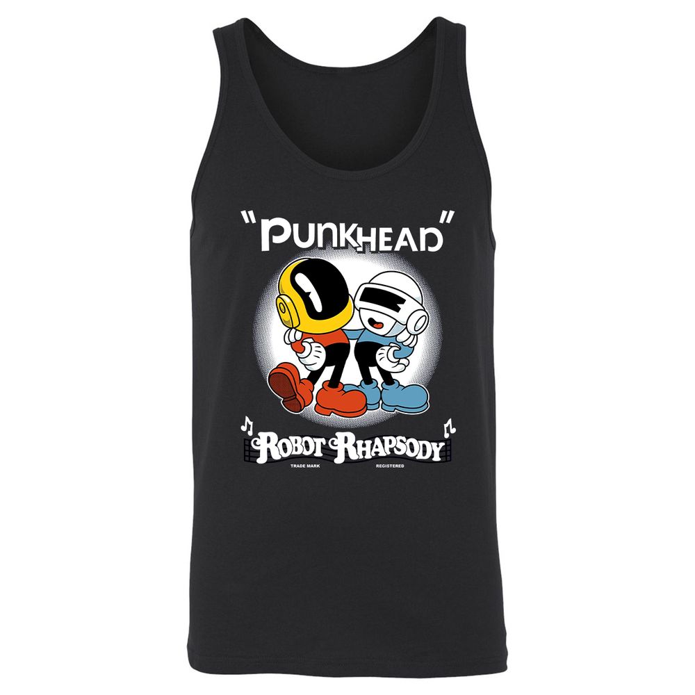 Unisex Jersey Tank - LWWDUCCK - Black - 1