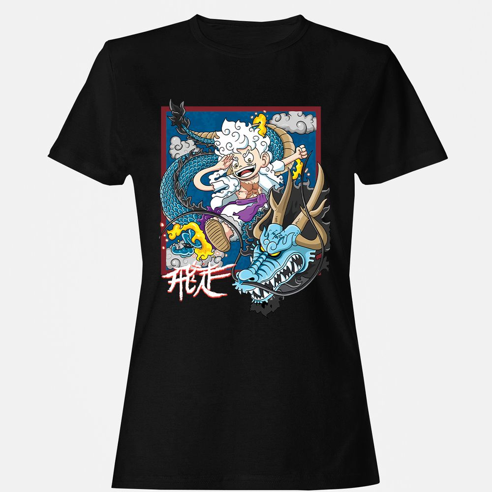 Women's T-Shirt - Q1DYXWVS - Black - 1