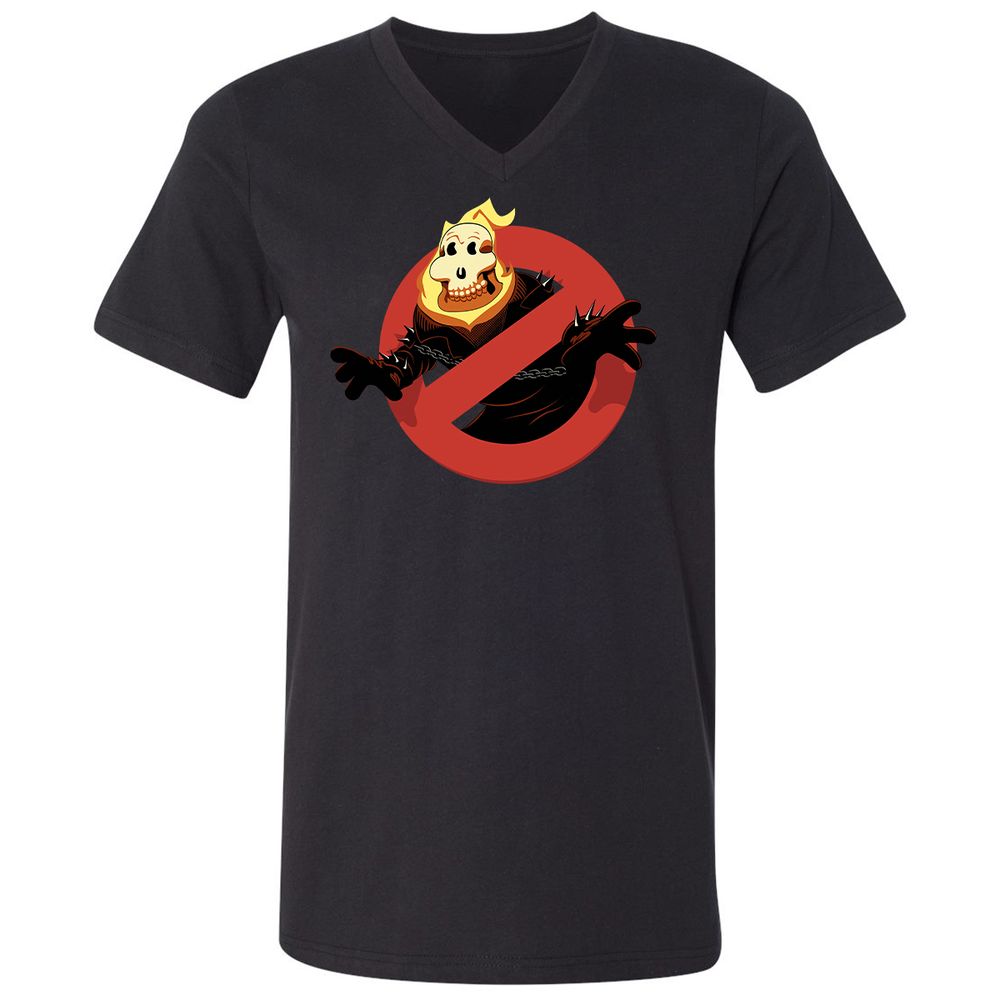 Unisex V-Neck T-Shirt - NDVUBBAZ - Black - 1
