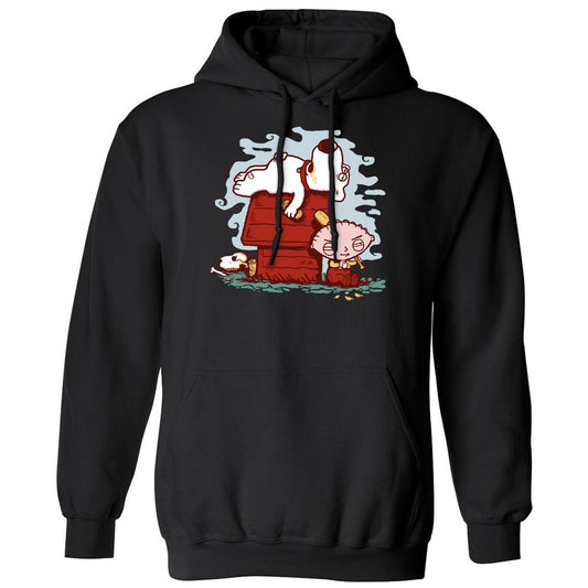 Classic Unisex Hoodie - NUXF3FZN - Black - 1