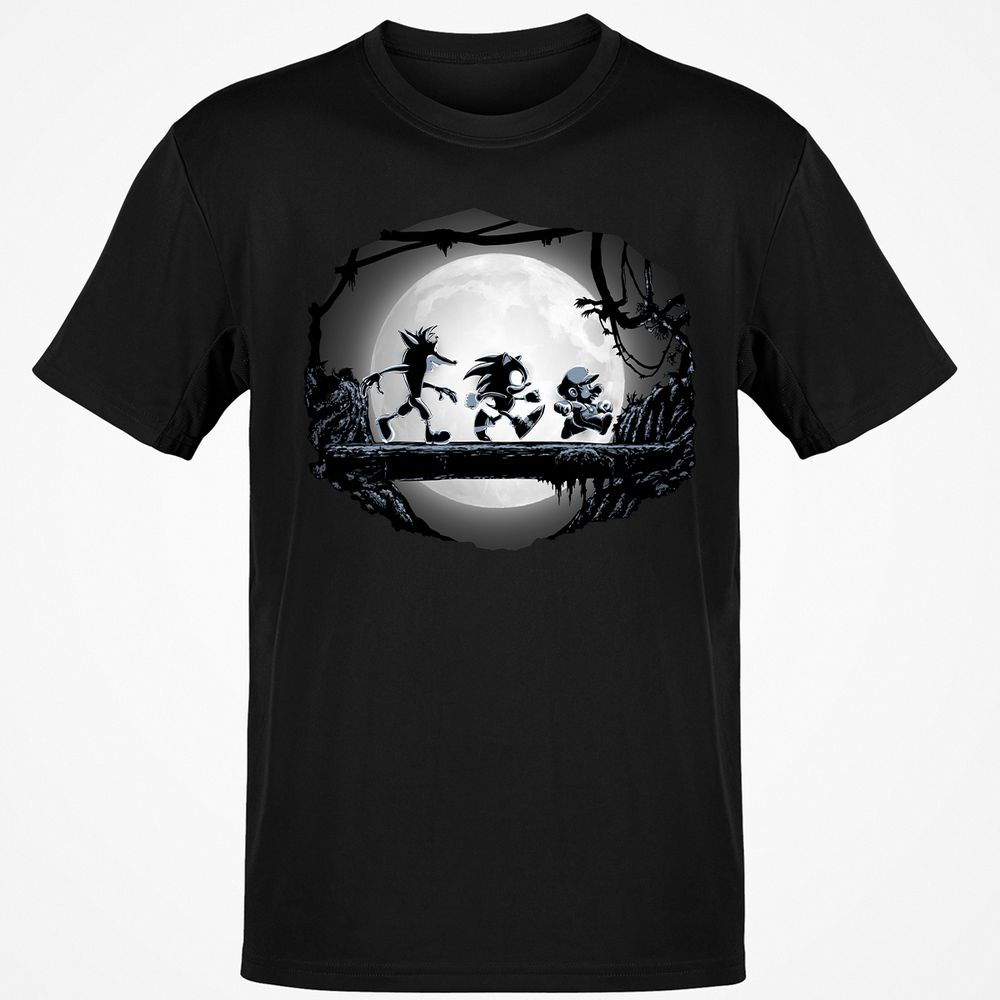 Classic Unisex T-Shirt - 28XZWMJC - Black - 1