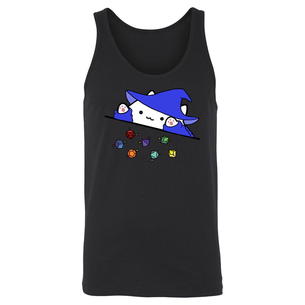 Unisex Jersey Tank - DQTV4HPP - Black - 1