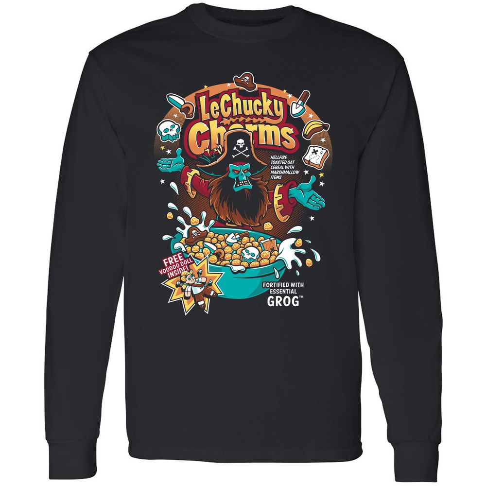 Long Sleeve T-Shirt - F8QSKV5Z - Black - 1