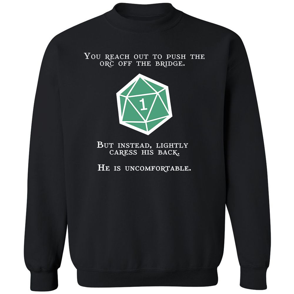 Classic Unisex Sweatshirt - NFFR185X - Black - 1