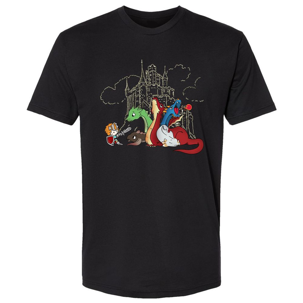 Premium Unisex T-Shirt - CDJF2TWB - Black - 1