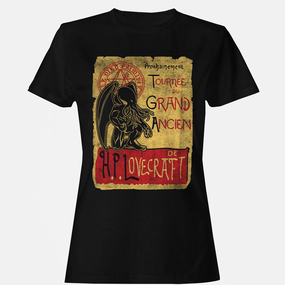 Women's T-Shirt - GBRPH88U - Black - 1