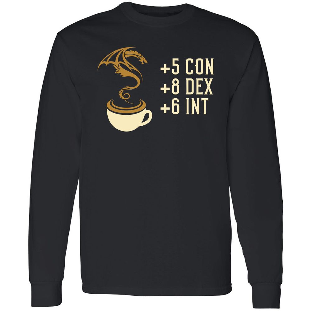 Long Sleeve T-Shirt - 9FYJ9QC6 - Black - 1