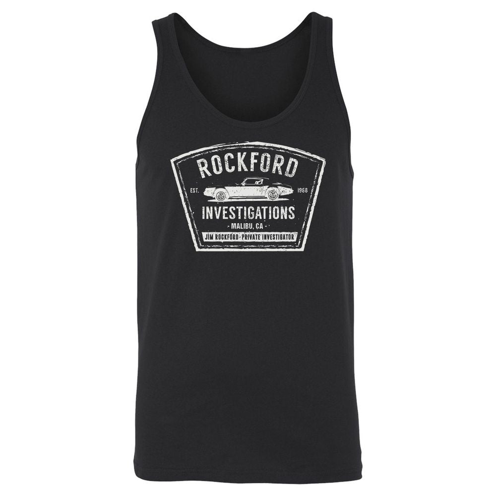 Unisex Jersey Tank - D8L2XZ5T - Black - 1