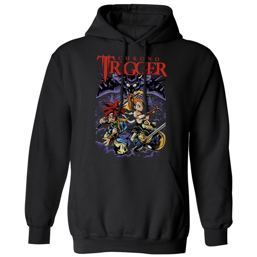Classic Unisex Hoodie - LJ2RG165 - Black - 1