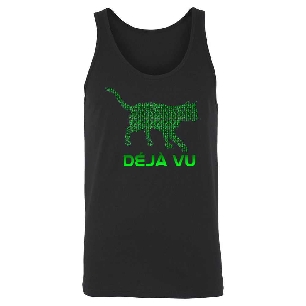 Unisex Jersey Tank - HYNYBREY - Black - 1