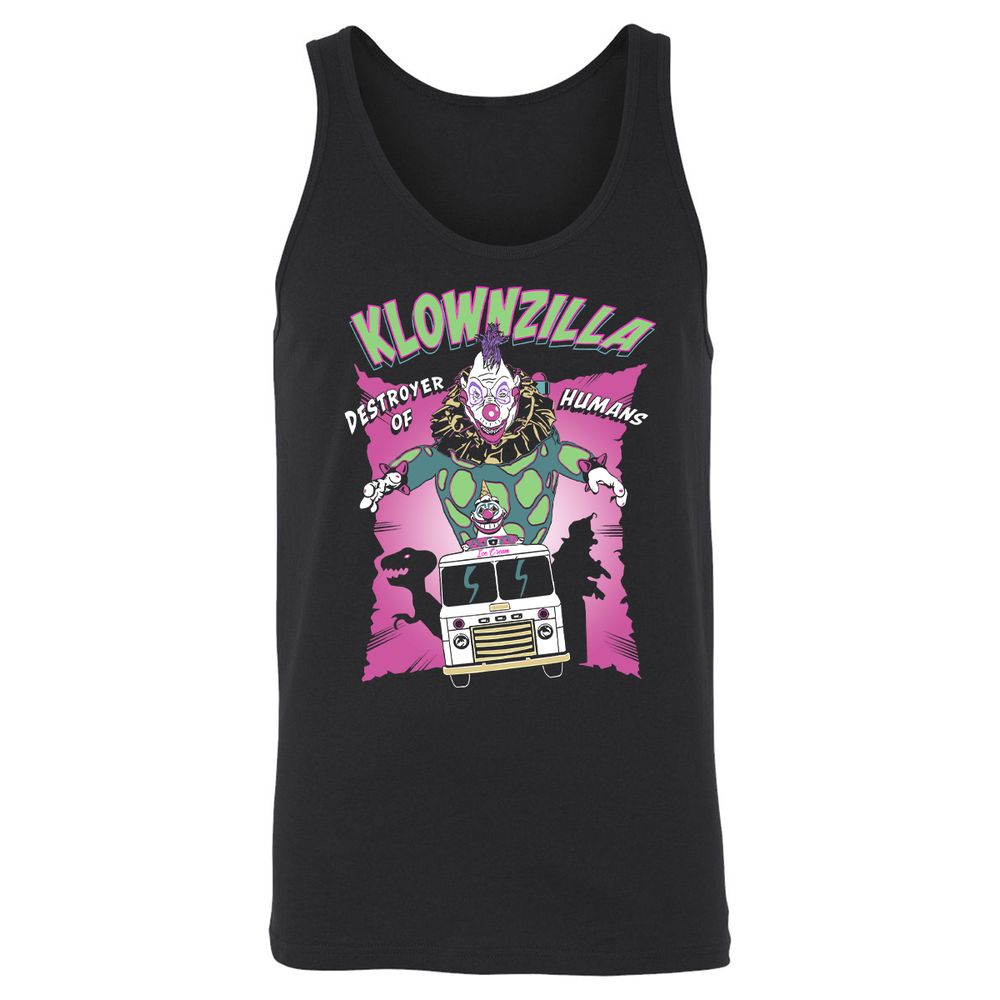 Unisex Jersey Tank - D3TKWEXH - Black - 1