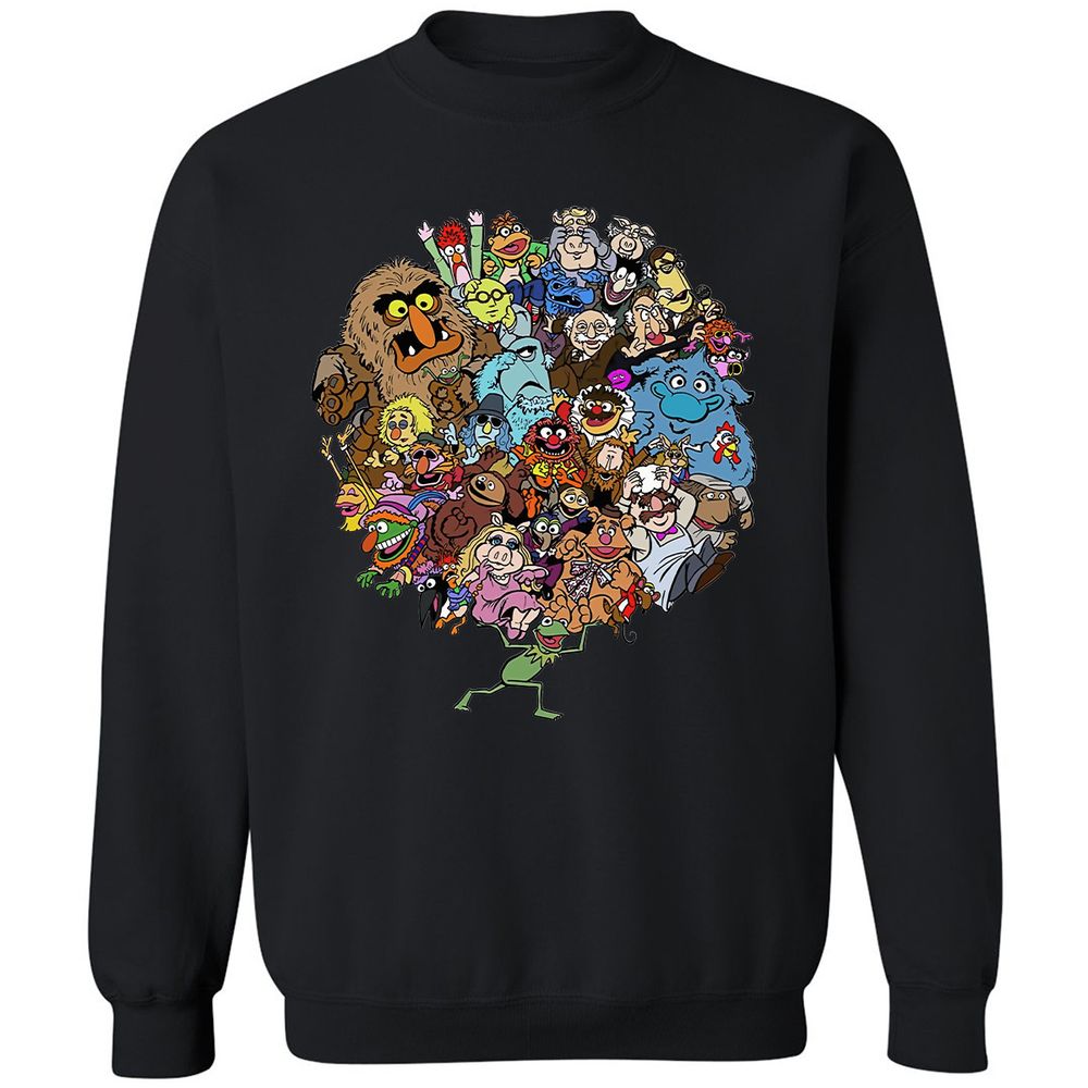 Classic Unisex Sweatshirt - PHRSAB1V - Black - 1
