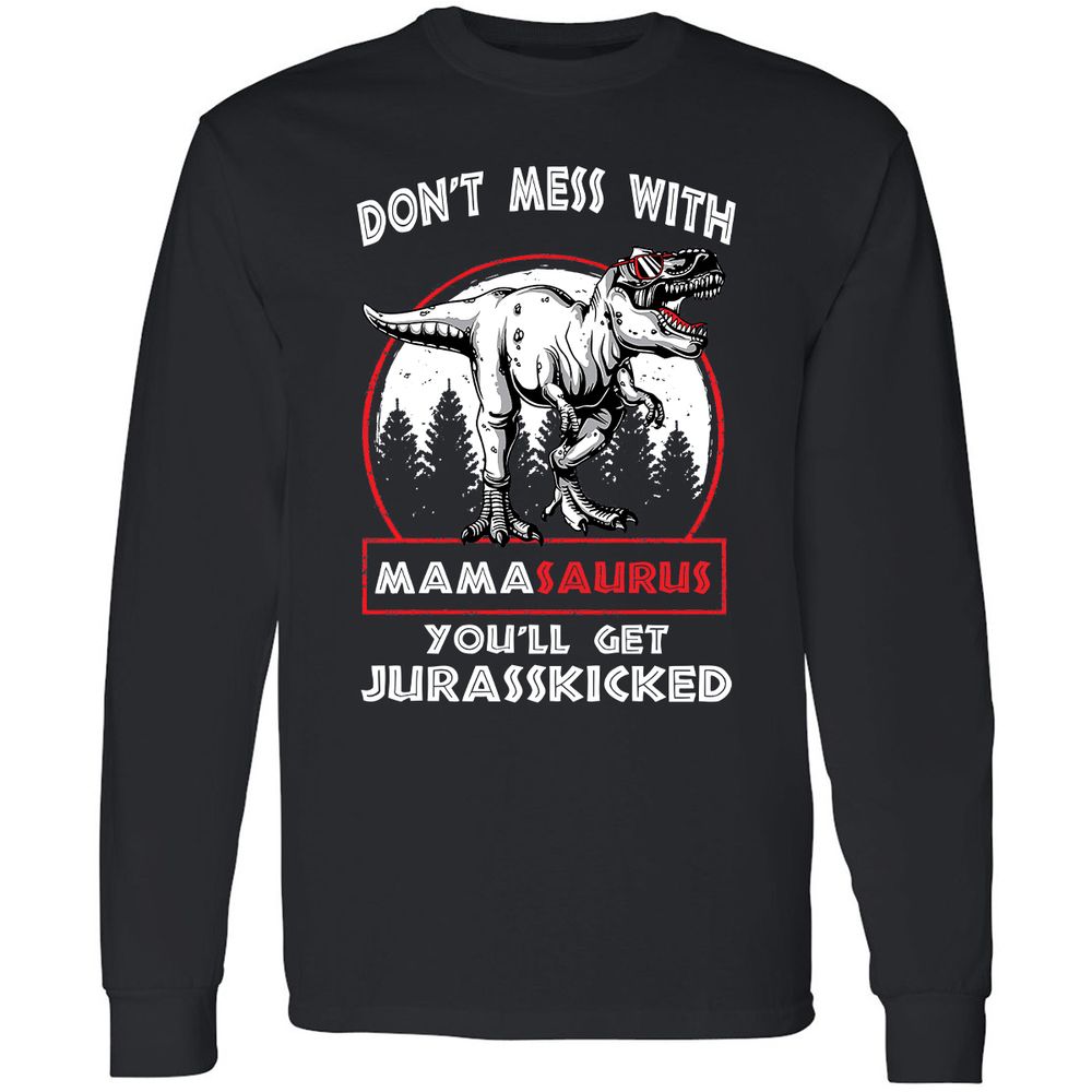 Long Sleeve T-Shirt - NK2K4H3Q - Black - 1