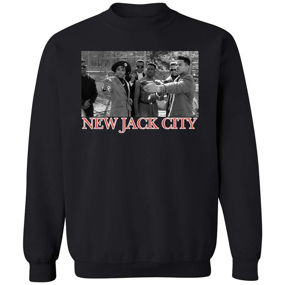 Classic Unisex Sweatshirt - HJZ7KQG5 - Black - 1