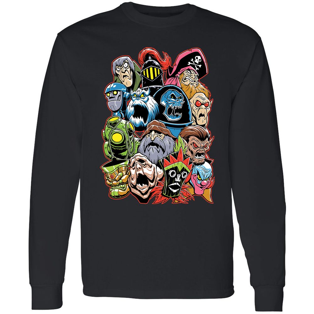 Long Sleeve T-Shirt - QEEF61W6 - Black - 1