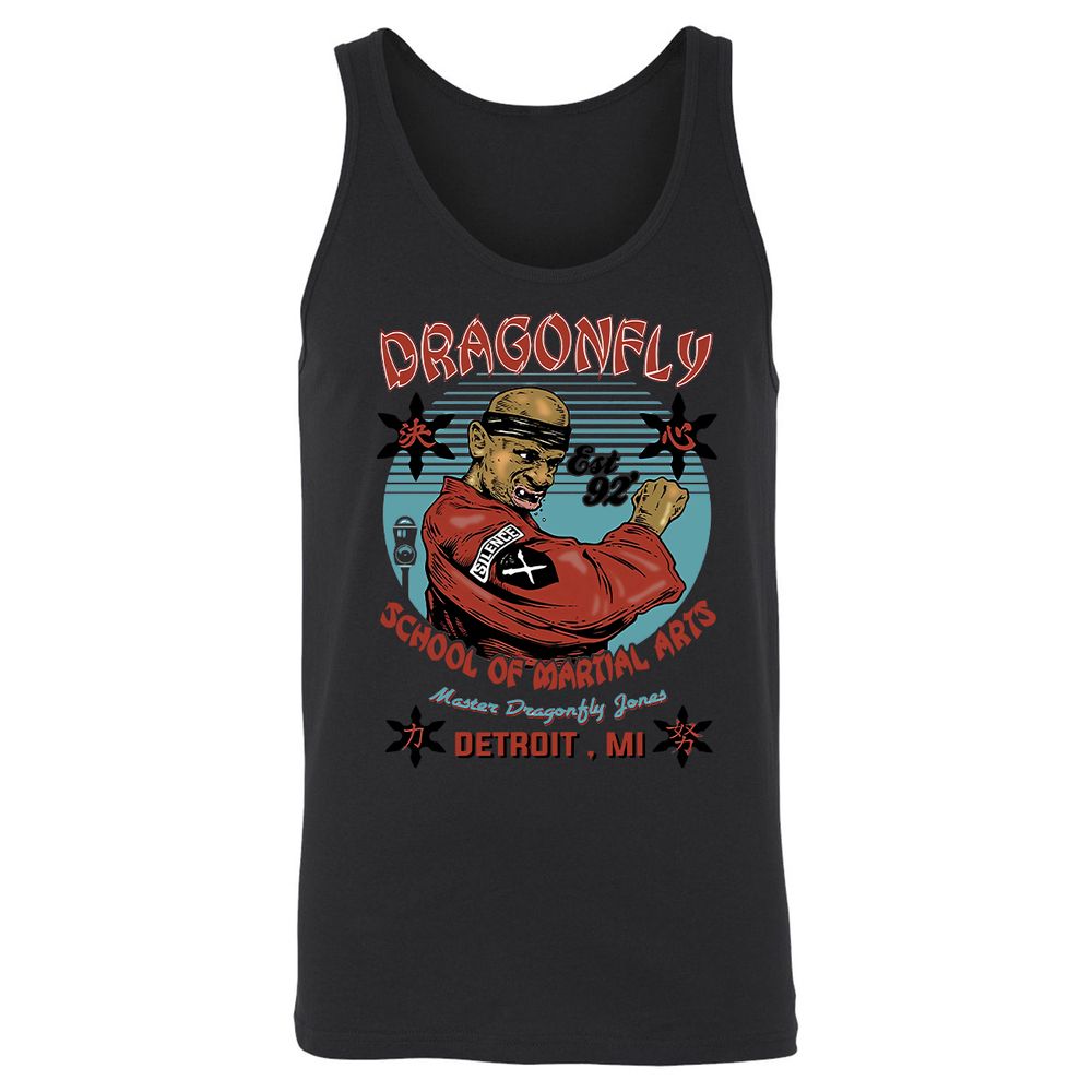Unisex Jersey Tank - ATAZG2YQ - Black - 1