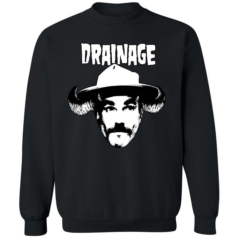 Classic Unisex Sweatshirt - MXD43TVX - Black - 1