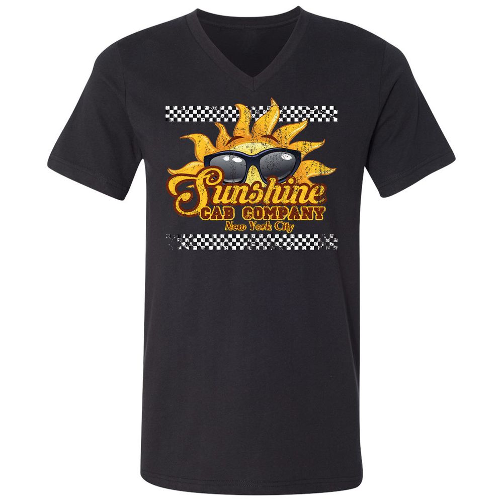 Unisex V-Neck T-Shirt - 1H7GGSHG - Black - 1