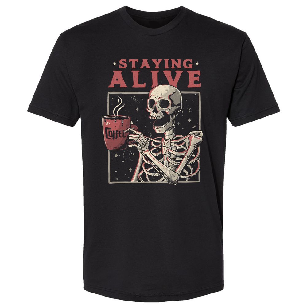 Premium Unisex T-Shirt - 7EC4NNKS - Black - 1