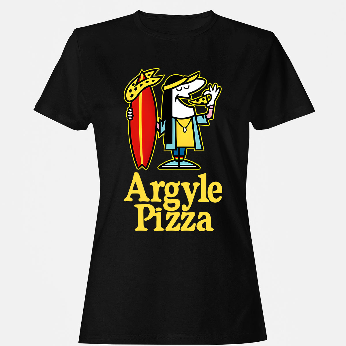 Women's T-Shirt - 6LS1NN9R - Black - 1