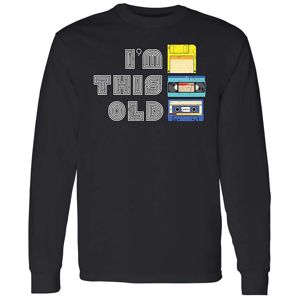 Long Sleeve T-Shirt - Black - Black - 1