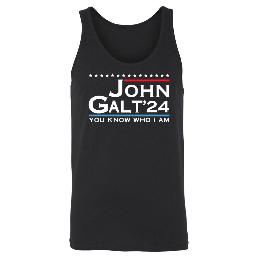 Unisex Jersey Tank - AEQUJ7L4 - Black - 1