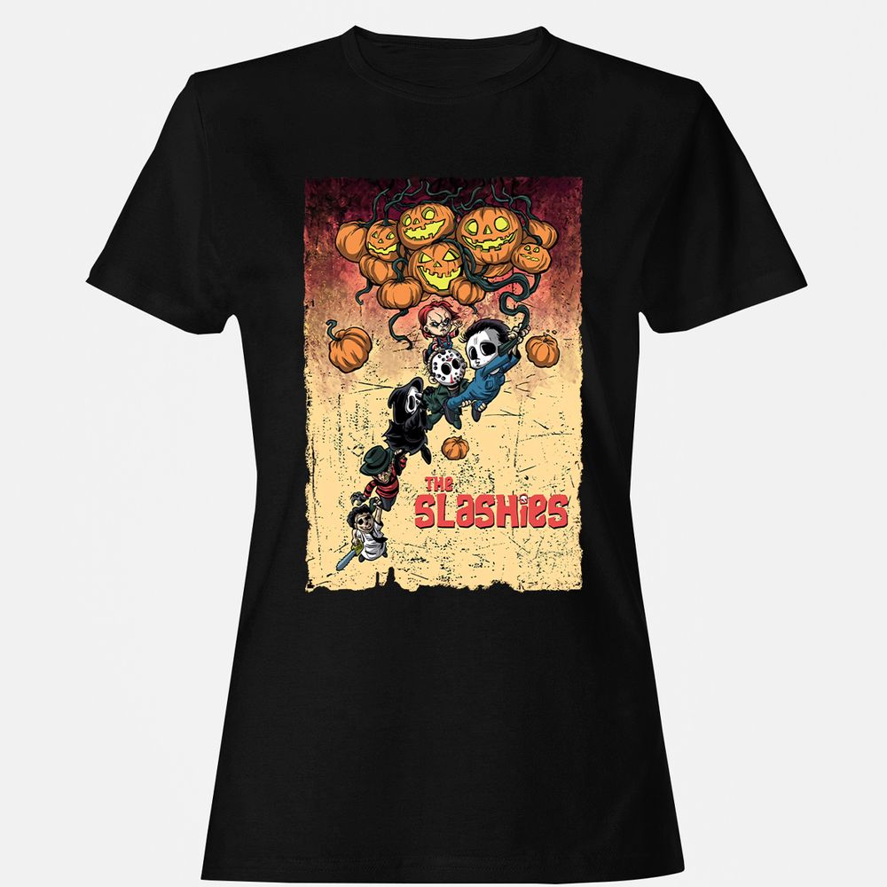 Women's T-Shirt - 48538SRT - Black - 1