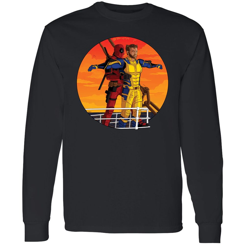 Long Sleeve T-Shirt - BL9FACRX - Black - 1