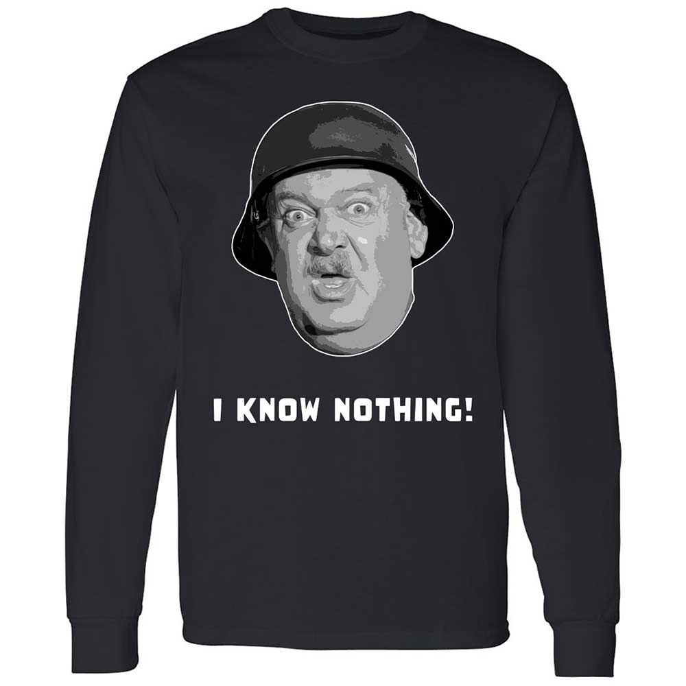 Long Sleeve T-Shirt - PHBKE2UV - Black - 1